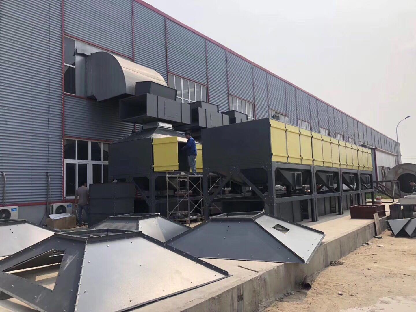 國內某印染企業印染廢氣治（zhì）理(圖1)